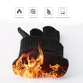 thumbnail image 6 of Htwon Winter Gloves Men Touchscreen Winter Work Gloves Warm Fleece Gloves Soft Lining Elastic Cuff Glove (Black), 6 of 13