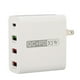 thumbnail image 5 of Cargador de pared WLX A6 USB C 53W 4 puertos de carga USB QC 3,0 PD 20W cargador de pared rápido para IPhone tableta auricular 100-240V enchufe estadounidense, 5 of 5