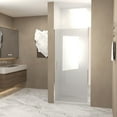 thumbnail image 2 of 36 "x 72" Bifold Shower Door, 1/4"(6mm) Tempered Glass, Matte Black Aluminum Frame, Explosion Proof Film, 2 of 5