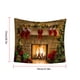 thumbnail image 4 of Bearachild Fondo de decoración de fiesta de Navidad para sesión fotográfica, regalo de chimenea, retrato de familia de bebé, Fondo de fotografía, Kits de decoración para fiestas 95X73 Bearachild HA000483-01B, 4 of 6