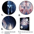 thumbnail image 3 of Designart "Chandelier Sublime beauty II" Glam Floater Framed Wall Art Print, 3 of 7