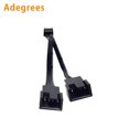 thumbnail image 2 of 1 To 2 Splitter PWM 4pin 3pin Computer Motherboard CPU Fan Connector Extention Cables for Computer Cooling Fan Black, 2 of 5