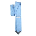 thumbnail image 4 of Jacob Alexander Men's Woven Floral Pattern Regular Neck Tie - Blue, 4 of 7