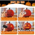 thumbnail image 5 of Halloween Pumpkin Carving Set Stainless Steel Mould Baking Tool DIY Pumpkin Lamp Carving Tool, 5 of 6