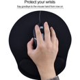 thumbnail image 4 of Tapis de Souris Ergonomique avec Repose-Poignets 9.0x9.8 '' Confortable Tapis de Souris Antidérapant Soutien-Poignet Souris Soulageant la Douleur, 4 of 5