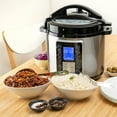 thumbnail image 5 of Electric Pressure Cooker with Large LCD Display, Multi-Use 6 Quart Electric Pot, 14 in 1 Slow Cooker, Rice Cooker, Steamer, Sauté, Yogurt Maker, Egg Cooker, Warmer and More, 5 of 6