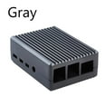 thumbnail image 1 of Aluminum Alloy Heatsink Case Passive Cooling Shell For Raspberry Pi 4 Model B, 1 of 8