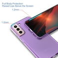 thumbnail image 3 of Galaxy S22+ Case 6.6", Galaxy S22 Plus Case, Allytech Clear TPU Back Cover Shockproof Anti-scratch Drop Protection Case Cover for Samsung Galaxy S22 Plus 5G 2022 - Purple, 3 of 6