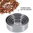 thumbnail image 4 of Coofit 5PCS Food Container Stainless Steel Portable Lunch Container Microwave Container, 4 of 10