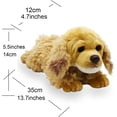 thumbnail image 2 of Realistic Cocker Spanie Dog Stuffed Animal Plush Toy, Lifelike Animal Plushies, Simulation Animals Doll, 2 of 7