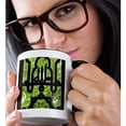 thumbnail image 2 of 3drose, Spain, Seville, the Alcazar, Moorish Window Detail - Eu27 Wbi1048 - Walter Bibikow, 11oz Two-tone Black Mug, 2 of 6