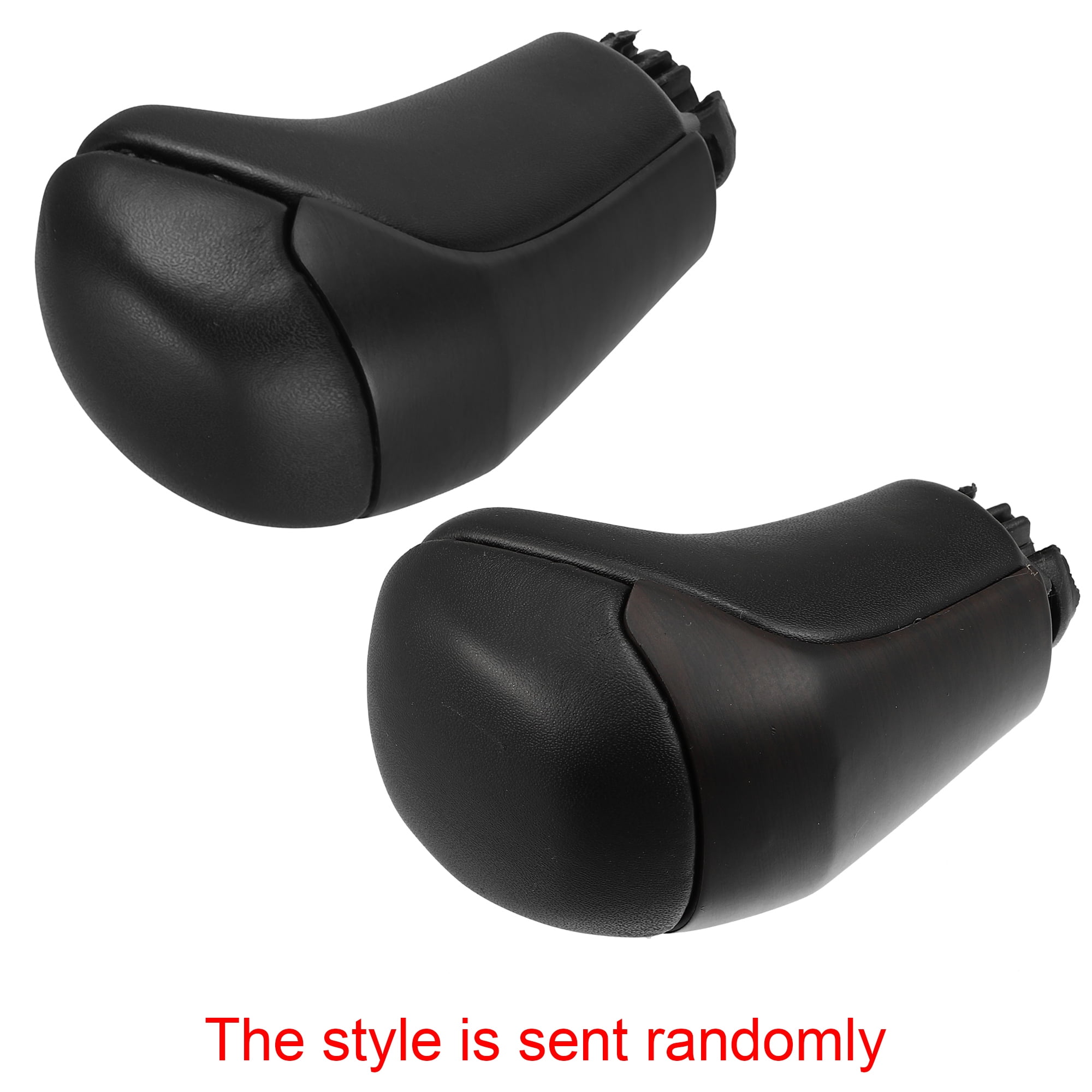 Car Automatic Gear Stick Shift Knob for Toyota Highlander 2014-2019 Tacoma HL234 Black Faux Leather Black Wood Pattern