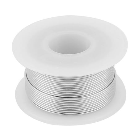 DMiotech 1mm 50G Lead Free Rosin Core 1.8% Soldering Solder Wire Roll (Best Solder For Small Wires)