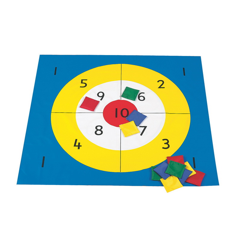 (Price/Set)S&S Beanbag Math Target Mat