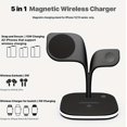 thumbnail image 5 of Five-in-one Lamp Magnetic Wireless Charger, Convenient Travel Folding Wireless, 5 of 5