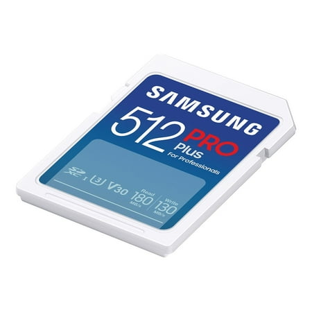 Samsung - Pro Plus 512GB SDXC Memory Card
