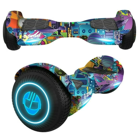 Gotrax Edge Hoverboard for Kids Adults, 6.5" Tires 10km/h & MAX 7km Self Balancing Scooter, Galaxy