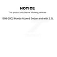 thumbnail image 2 of Transit Auto Front Coated Disc Brake Rotors and Ceramic Pads Kit for Car 1998-2002 Honda Accord Sedan with 2.3L KGA-104704, 2 of 11