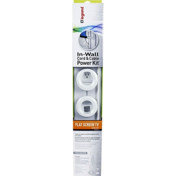 Legrand InWall Power Kit White
