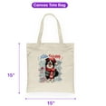 thumbnail image 5 of Hello Winter Border Collie Smiling in Red Scarf Hat Welcome Christmas Canvas Tote Bag Borders Dog Lovers Gifts Idea Reusable Shopping Grocery Bag - 00017, 5 of 5