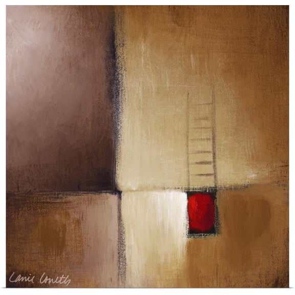 Great BIG Canvas | Rolled Lanie Loreth Poster Print entitled Chocolate Square I