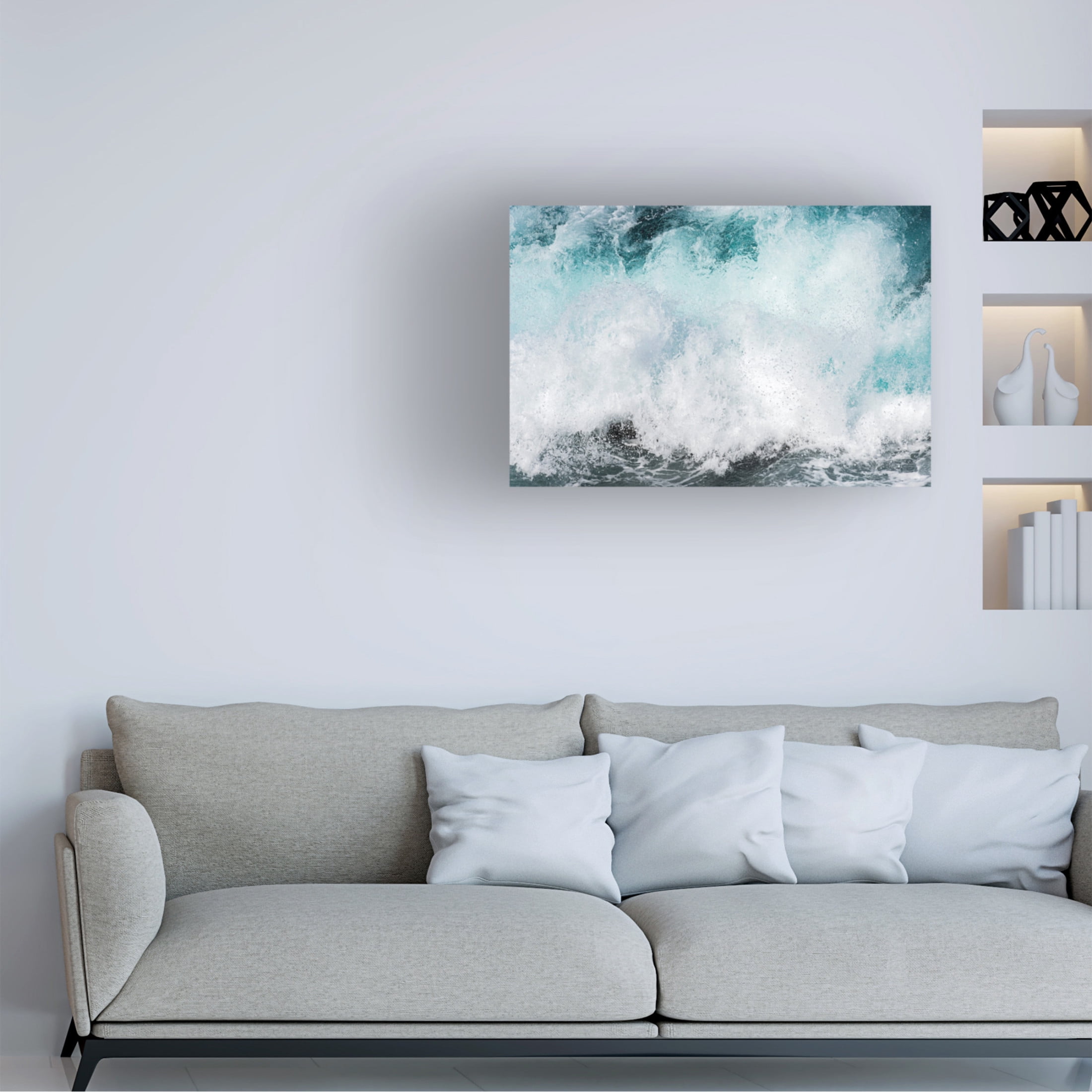 Trademark Fine Art Kaiki Matsuo Voice Of The Waves Canvas Wall Art