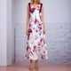 thumbnail image 1 of WILLBEST Vestido Maxi Casual Sin Mangas Con Cuello En V Floral Para Mujer, Vestido Largo Informal De Verano Con Cómodo Y Transpirable. En La Cintura, 1 of 3