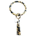 thumbnail image 1 of Bijoux en Liquidation, Bracelet en Cuir Tendance, Porte-Clés Rond avec Pompon, Multicolore, 1 of 2