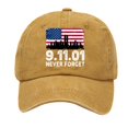 thumbnail image 2 of Retro 9 11 Never Forget Commemorative Hat  2001-2026 25th Anniversary Baseball Cap, 2 of 7