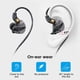 thumbnail image 4 of Auriculares con cable y conector en forma de L de 3,5 mm, auriculares de graves de alta fidelidad, auriculares internos, auriculares manos libres para jugadores, para Xiaomi, Samsung, 4 of 5