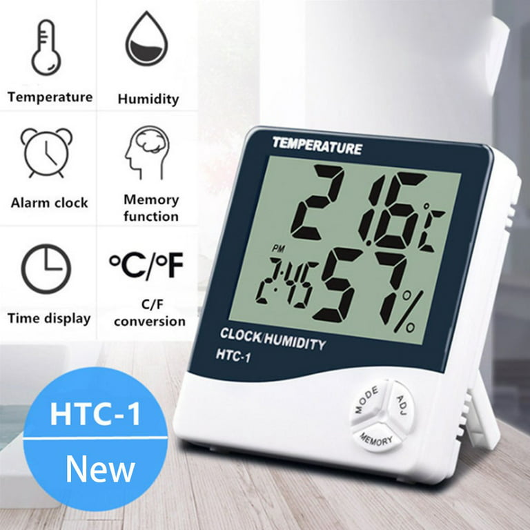HTC-1 LCD Digital Thermometer Hygrometer