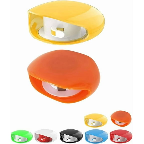 Automatic Cord Reel, Upgrade Retractable Extension Travel Cord Organizer, Small Roll Winder Case, No More Tangled Cords Headphone Holder for USB Cables, Headset Cable, Data Charging(2pcs)