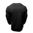 thumbnail image 5 of Awdenio Mens Shirts Casual Henley Long Sleeve T-Shirt Casual Shirt Banded Collar Designed Tees Tops, 5 of 7