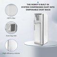 thumbnail image 3 of Paquete de 8 Bolsas de Polvo Desechables con Filtro HEPA para Aspiradora Robot Freo X Ultra, Reemplazo de Bolsa de Polvo Grande de 1L, 3 of 7