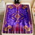 thumbnail image 6 of [Easy Care Enchanted Throw] Enchanted Fairy Tale Throw Blanket - Soft, Reversible Flannel for All Seasons - Perfect for Bed, Sofa, Camping & Travel - Easy Care, 6 of 6