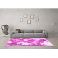 thumbnail image 3 of Ahgly Company Indoor Rectangle Abstract Pink Modern Area Rugs, 7' x 9', 3 of 4