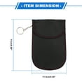 thumbnail image 6 of Unique Bargains 2 Pcs, Faraday Pouch, RFID Signal Blocking Bags Carbon Fiber Black, 6 of 6