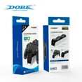 thumbnail image 4 of DOBE Original PS4 Controller Charging Station - Dual Dock Charger for PS4/PS4 Slim/PS4 Pro DualShock 4 Wireless Controllers with LED Indicators | Fast Charging, Overcharge Protection, Anti-Slip Base, 4 of 6
