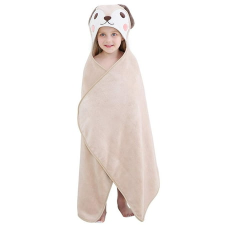 

Hooded Baby Unisex Cartoon Premium Soft Swimming Bathrobe