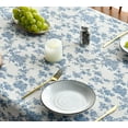 thumbnail image 4 of Cotton Rectangular Tablecloth 60×84 Inch, Floral Flower Vintage Farmhouse Washable Table Cover for Party Picnic Dinner Decor, 4 of 6
