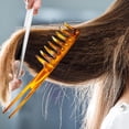 thumbnail image 4 of 3x Peine de Dientes Anchos/cepillo de Pelo/ergonómico/accesorios de Peluquero/peine de Pelo/peine de Peinado para Peluquería Desenreda Cabello Húmedo 3 piezas, 4 of 6
