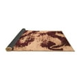 thumbnail image 2 of Ahgly Company Indoor Rectangle Abstract Brown Modern Area Rugs, 4' x 6', 2 of 4