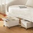 thumbnail image 3 of Bac de Rangement avec Roues Style Simple Boîte Lisse pour Cuisine Garde-Manger Placard, 3 of 6