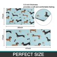 thumbnail image 7 of Dachshund Footprint Bone Kitchen Rugs Sets Of 2,Anti Fatigue Kitchen Mat Rugs Non Slip Washable,Decorative Kitchen Floor Mats for Kitchen,Sink,Laundry,17"x30"+17"x47", 7 of 7