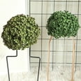 thumbnail image 6 of Artificial Greenery Grass Flower Ball, Lush Green Wind Enclosure Grass Ball Decorative for Table Decoration Garden Wedding Decor (4.72" Diameter), 6 of 8
