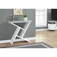thumbnail image 3 of Modern Grey and White Laminate Narrow Sofa Table for Living Room, Bedroom and Entryway - 36"L x 12"D x 34"H, 3 of 7
