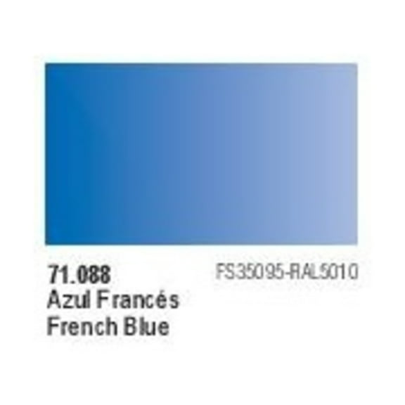 Vallejo 71088 French Blue Model Air 17ml Bottle Acrylic Paint