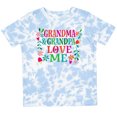 thumbnail image 3 of Inktastic Grandma Grandpa Love Me Girls Girls Toddler T-Shirt, 3 of 5