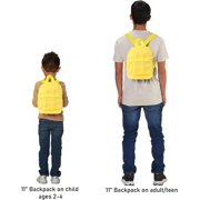 Bluey 11 Mini Backpack Orange Line
