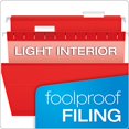 thumbnail image 2 of Pendaflex 415215RED Reinforced Hanging File Folders- Kraft- Letter- Red- 25/Box, 2 of 7